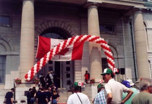 2002 Canada Day at City Hall Kingston                